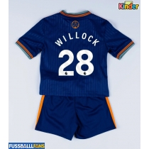 Newcastle United Joe Willock #28 3rd trikot Kinder 2025-26 Kurzarm (+ Kurze Hosen)